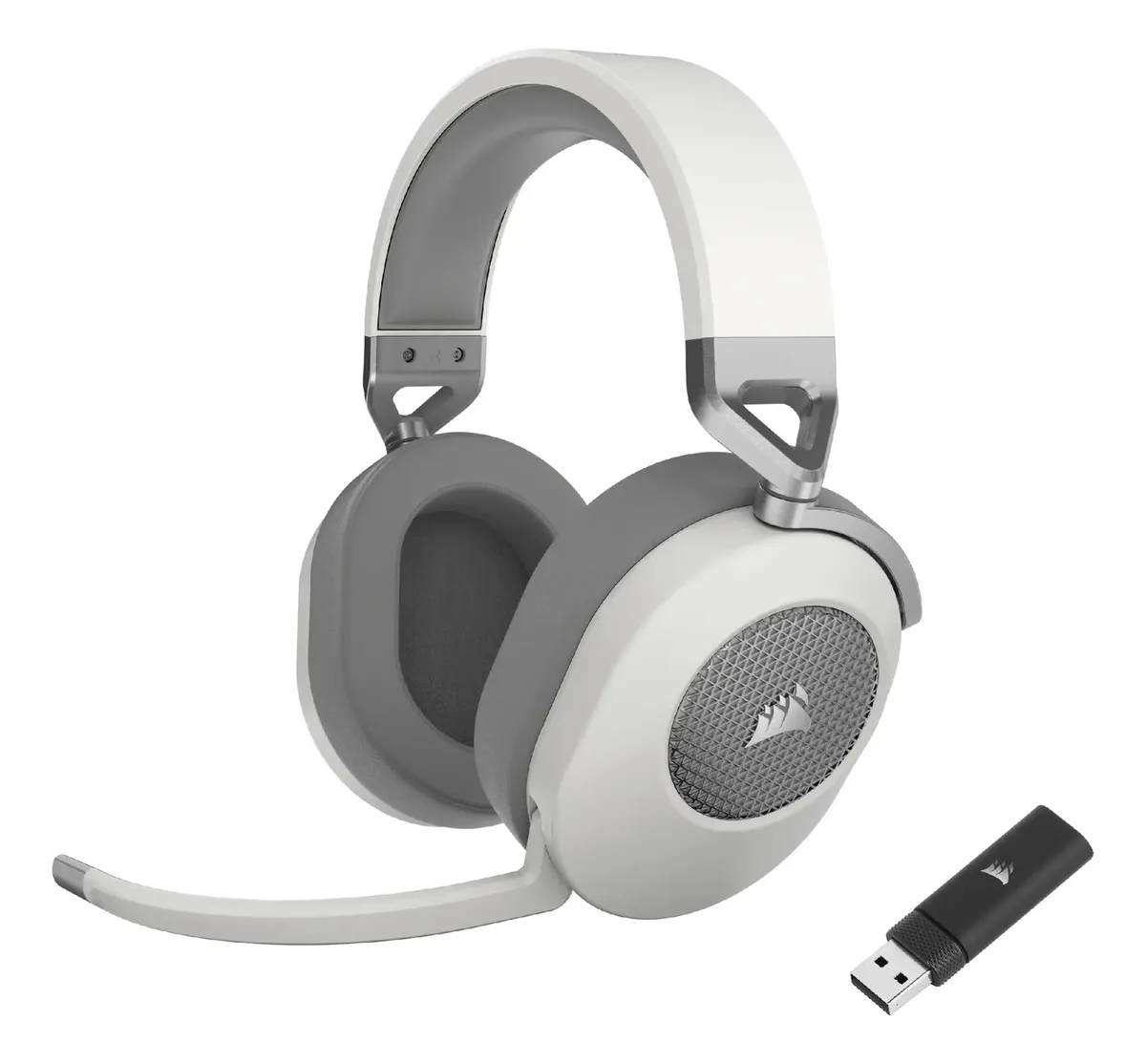 AURICULAR GAMING CABLE CORSAIR HS65 WIRELESS BLANCO