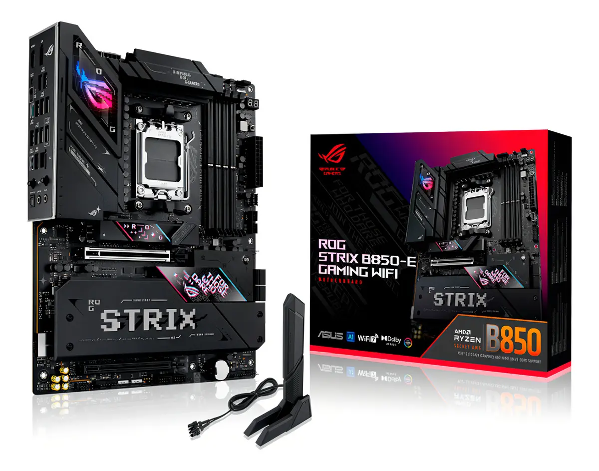MOTHERBOARD ASUS ROG STRIX B850-E GAMING WIFI AM5 DDR5