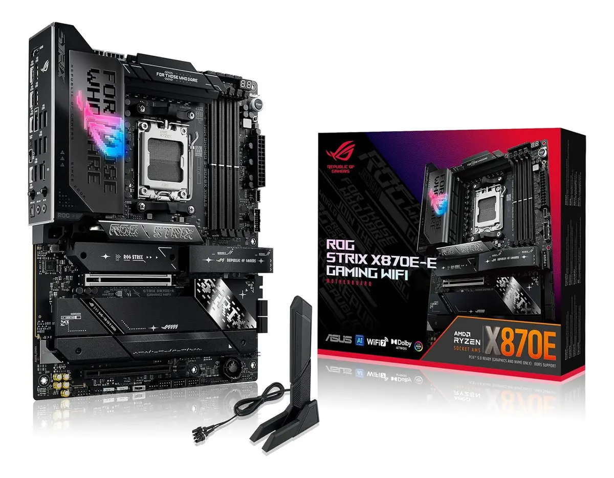 MOTHERBOARD ASUS ROG STRIX X870E-E GAMING WIFI AMD5 DDR5