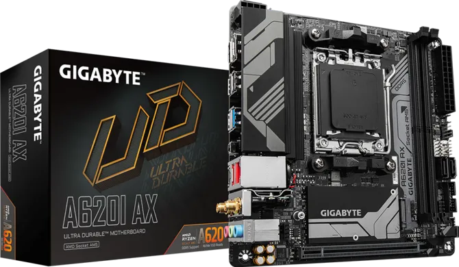 MOTHERBOARD GIGABYTE (AM5) A620I AX