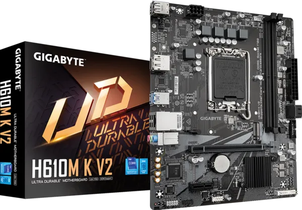 MOTHERBOARD GIGABYTE H610M K V2 LGA1700 DDR5