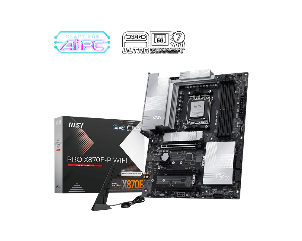 MOTHERBOARD MSI PRO X870E-P WIFI AM5 DDR5