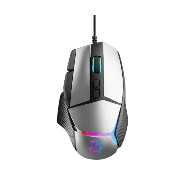 MOUSE GAMER RAPTOR STORM GRIP 9 BOTONES 8000DPI RETROILUMINADO (2177)