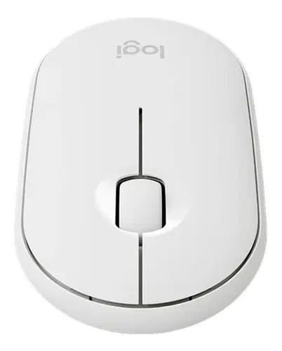 Mouse Logitech Wir M350s Pebble 2 White 910-007047 - Imagen 2