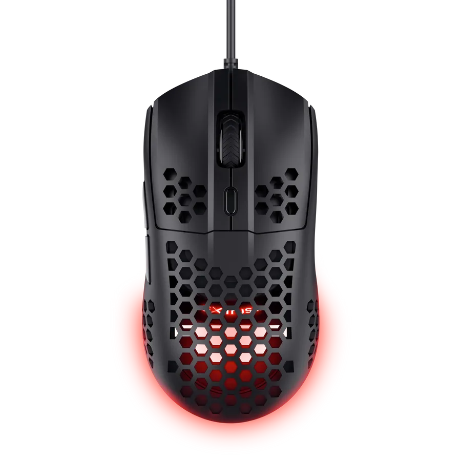 MOUSE TRUST HELOX GAMING ULTRALIGERO BLACK