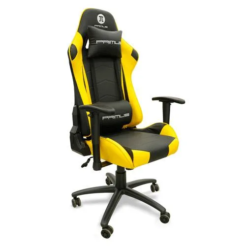 SILLA GAMER PRIMUS THRONOS 100T NEGRO/AMARILLO