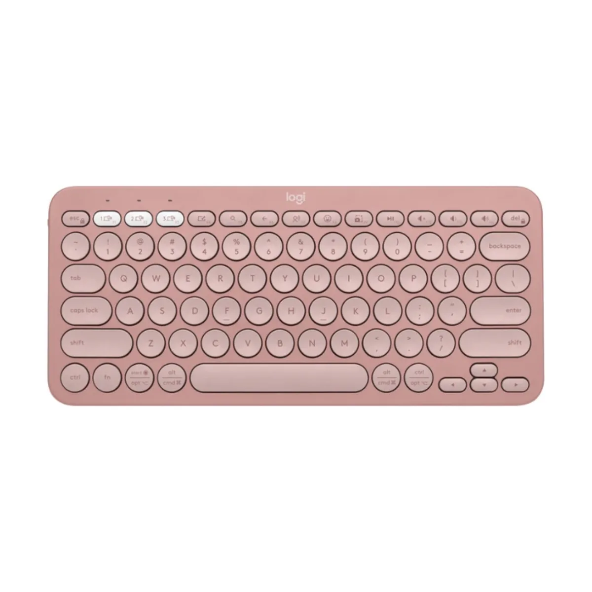 TECLADO INALÁMBRICO LOGITECH PEBBLE 2 K380 ROSA