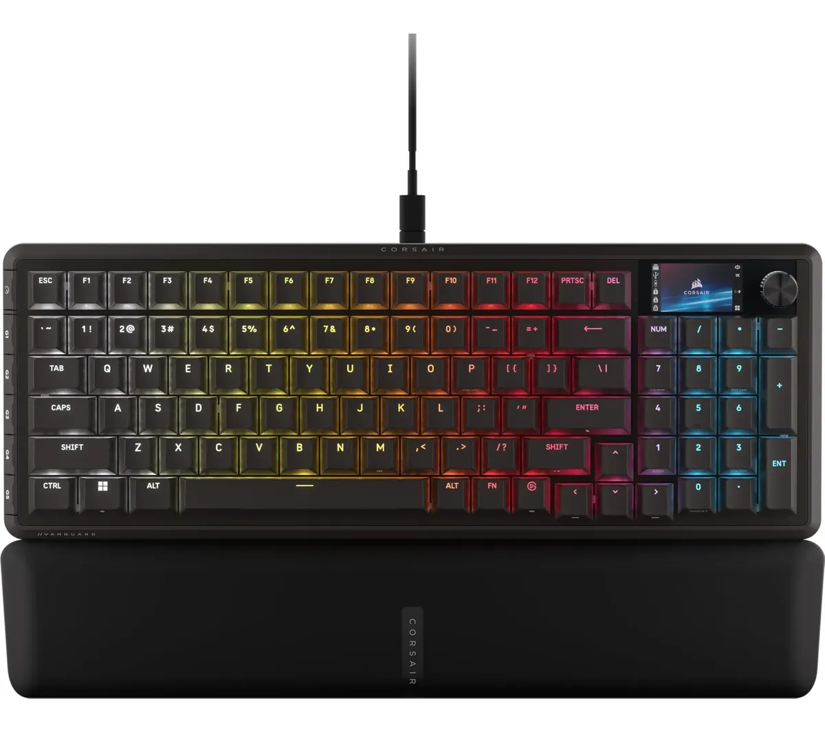 TECLADO GAMER MECANICO CORSAIR VANGUARD 96, CORSAIR MLX PLASMA