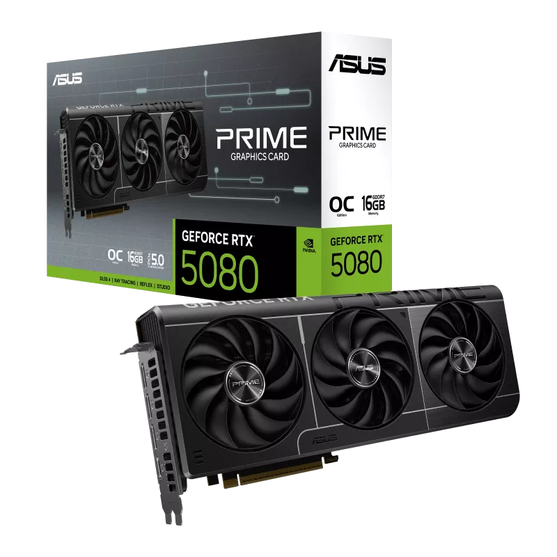 VGA 16GB RTX 5080 ASUS PRIME OC GDDR7