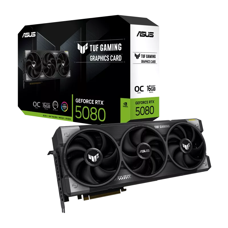 VGA 16GB RTX 5080 ASUS TUF GAMING OC GDDR7
