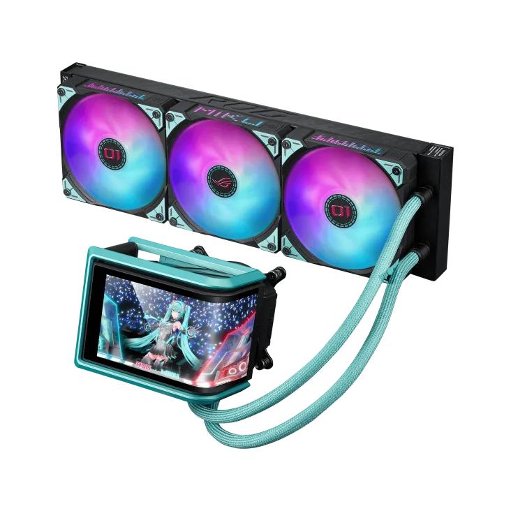 WATERCOOLER ASUS ROG RYUO IV 360 ARGB MIKU EDITION