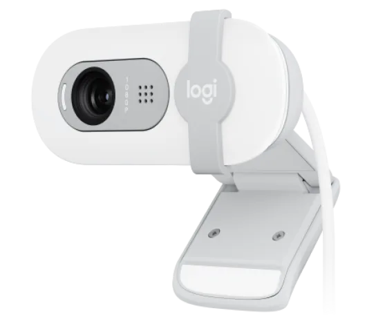 WEBCAM LOGITECH BRIO 100 BLANCO