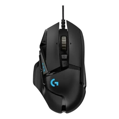 MOUSE C/CABLE LOGITECH G502 HERO NEGRO