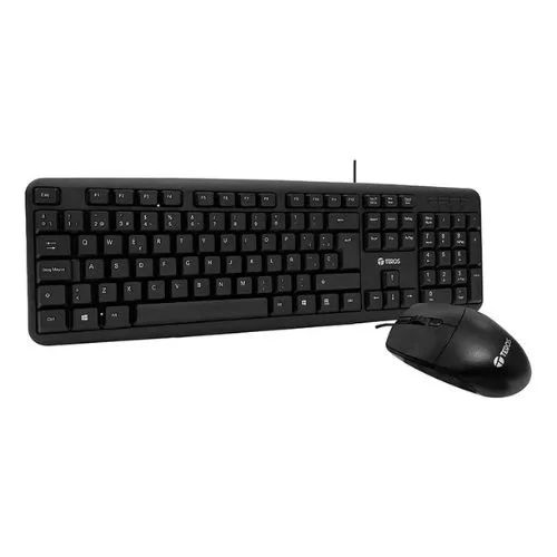 COMBO TECLADO Y MOUSE TEROS TE-4062N USB BLACK