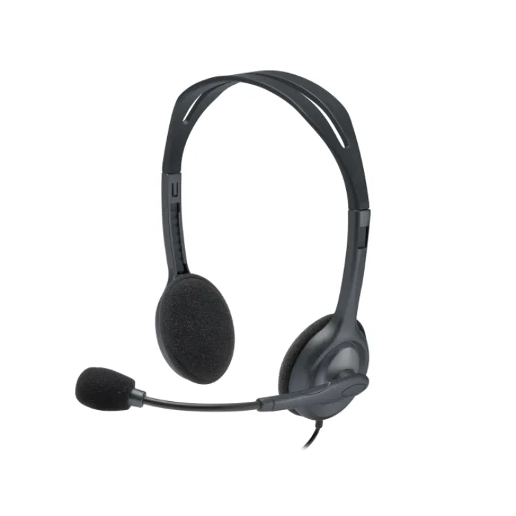 AURICULAR C/MICROFONO LOGITECH H111 BLK 1 JACK 981-000612