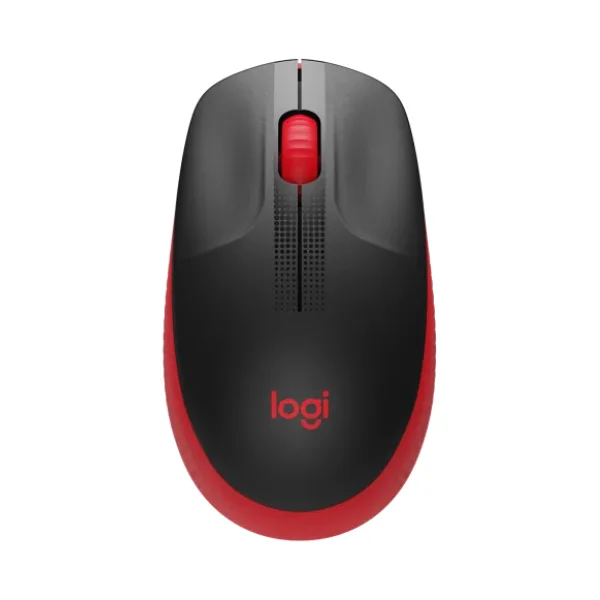 MOUSE LOGITECH WIR M190 BLACK/RED 910-005904
