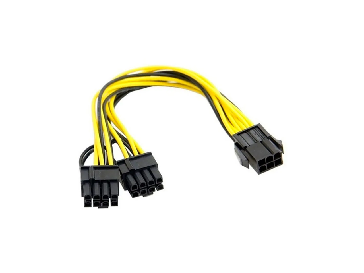 ADAPTADOR DE 6 PINES A 2 CONECTORES DE 8 PINES PCI-EXPRESS