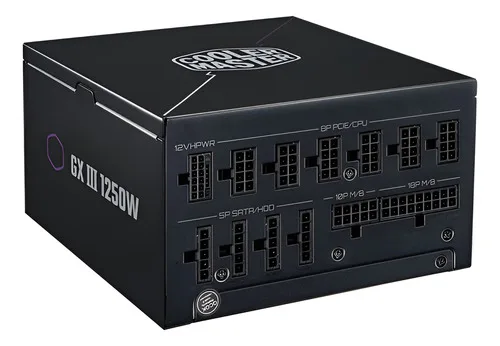 FUENTE 1250W COOLER MASTER 80++ GOLD GX3 FULL MODU