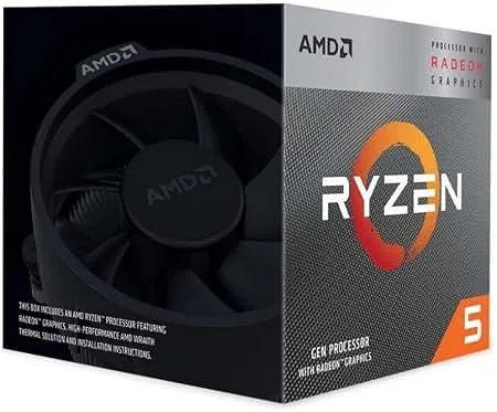 PROCESADOR RYZEN 5 3400G AM4 C/RADEON VEGA 11