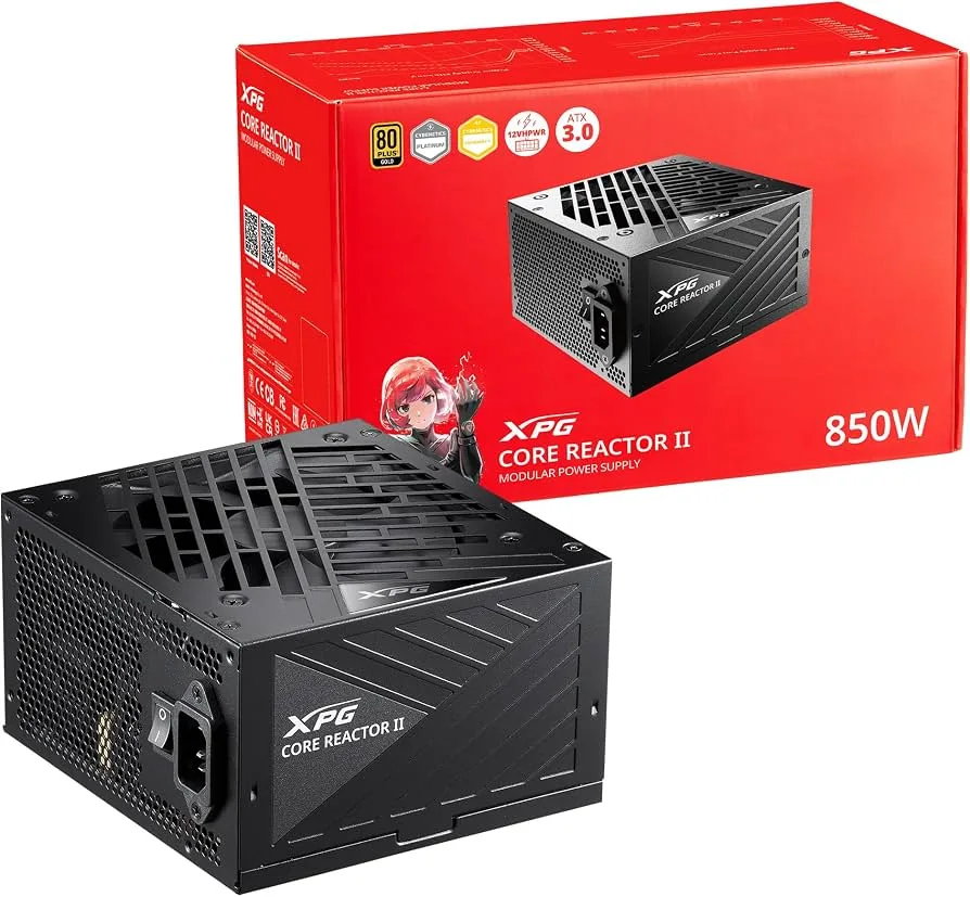 FUENTE 850W XPG CORE REACTOR II VE 80+ GOLD
