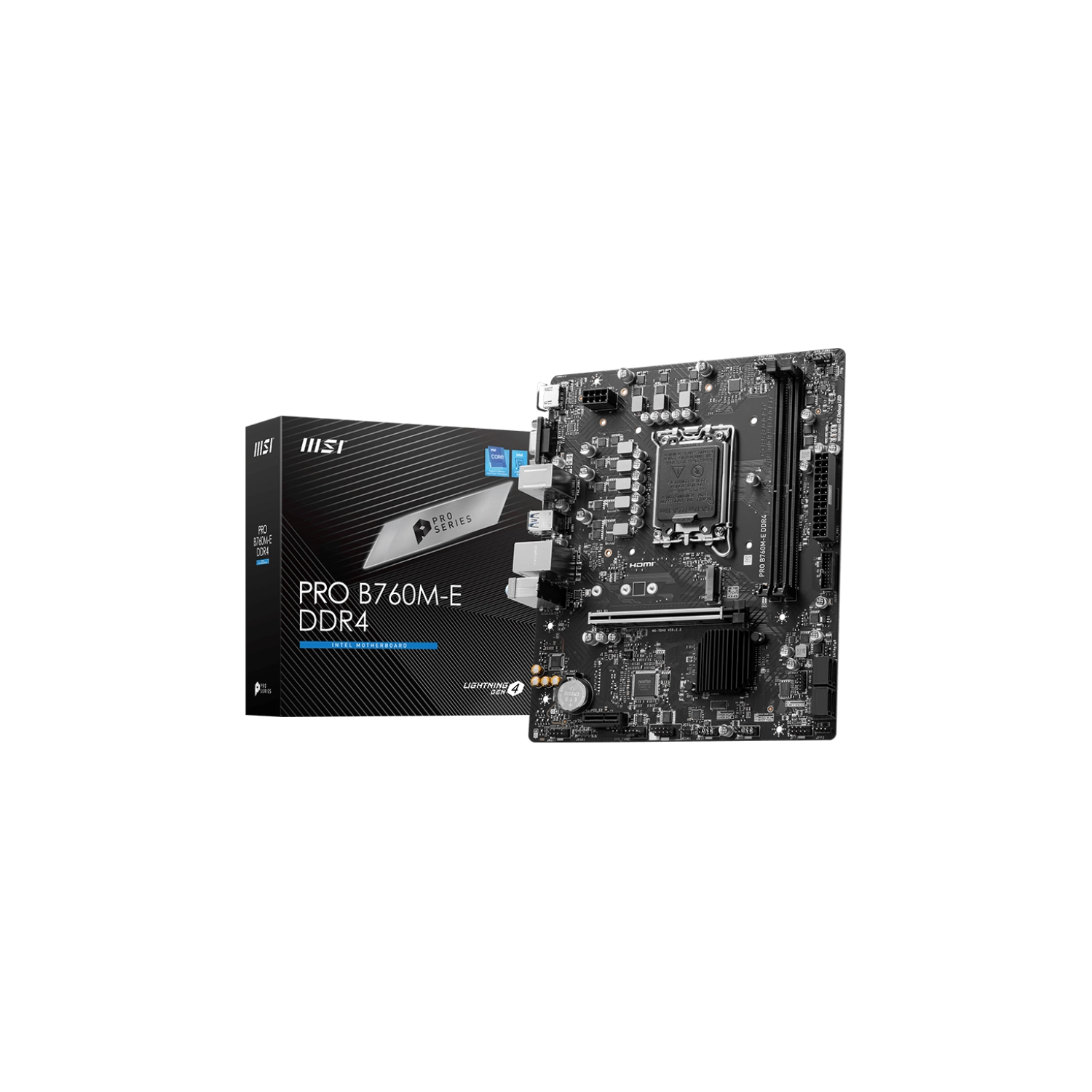 MOTHERBOARD MSI PRO B760M-E DDR5 (LGA1700)