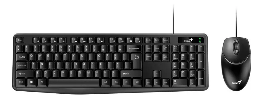 Kit Teclado Mouse Genius Km-170 Usb Black - Imagen 2