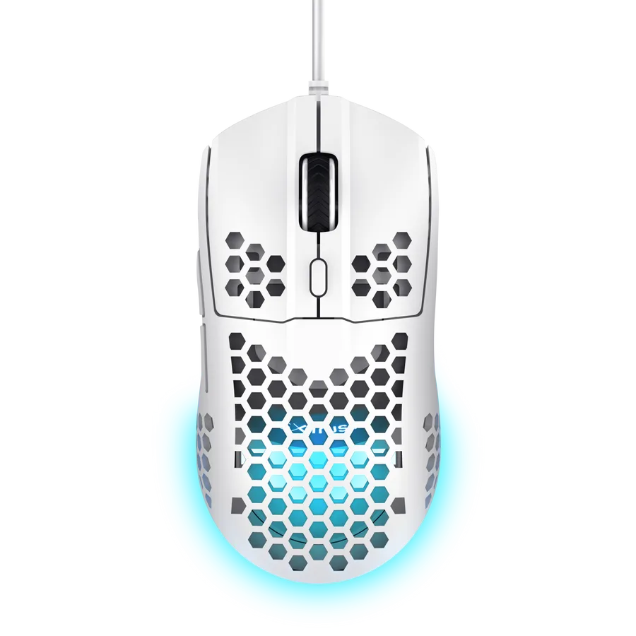 MOUSE TRUST HELOX GAMING ULTRALIGERO WHITE GXT928W