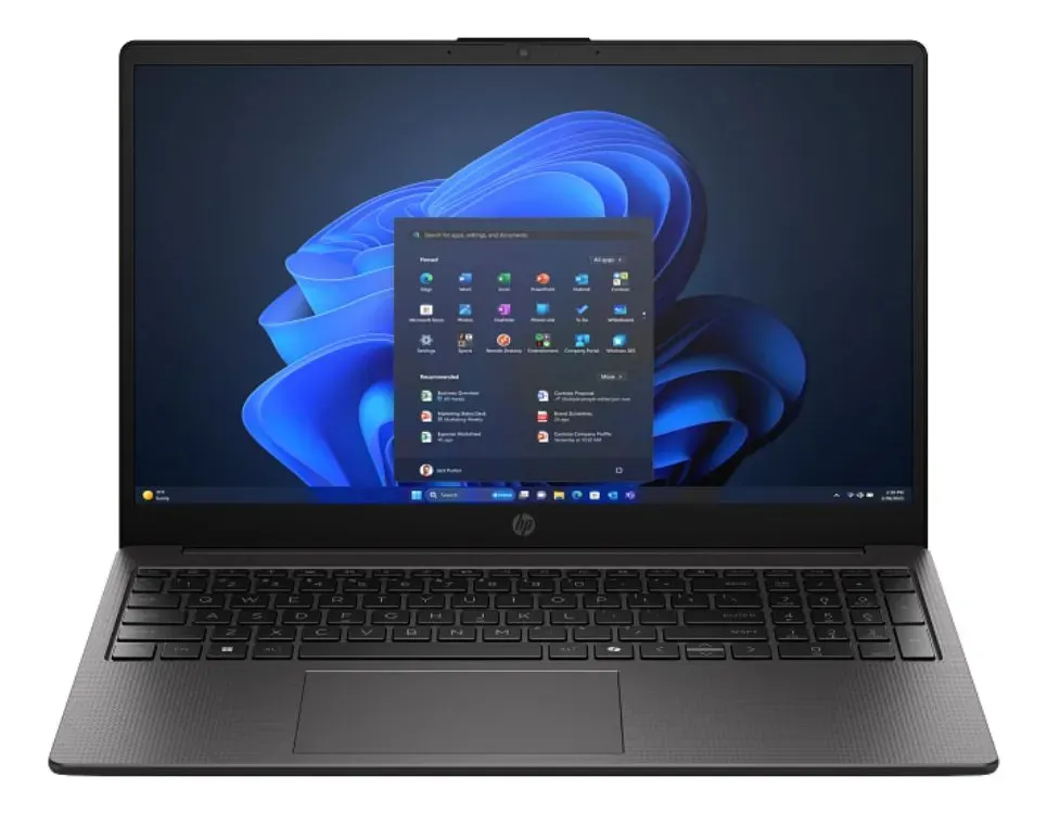 NOTEBOOK HP 15.6" 250 INTEL CORE I5 120U 16GB SSD 512GB - COLOR PLATEADO CENIZA OSCURO