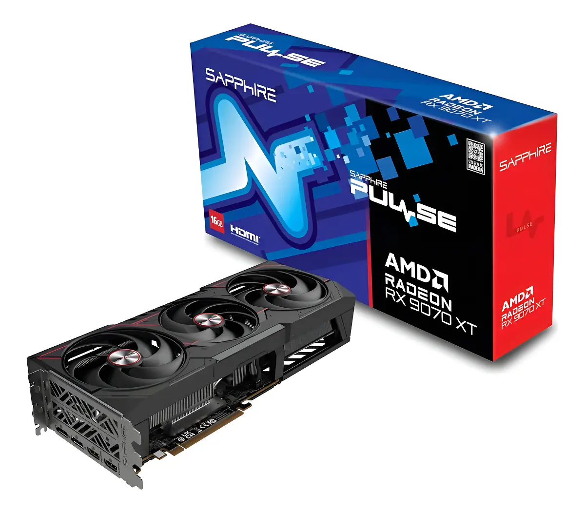 PLACA DE VIDEO SAPPHIRE PULSE RX 9070 XT 16GB