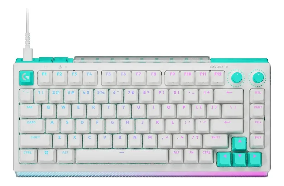 TECLADO LOGITECH G512 X WHITE MEC RGB WIFI 920-013948