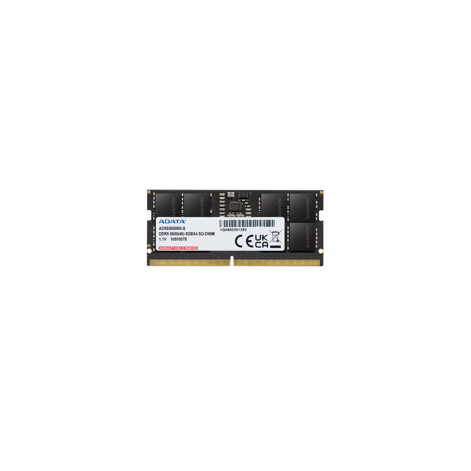 MEMORIA RAM SODIMM ADATA 8GB DDR5 5600MHZ CL46