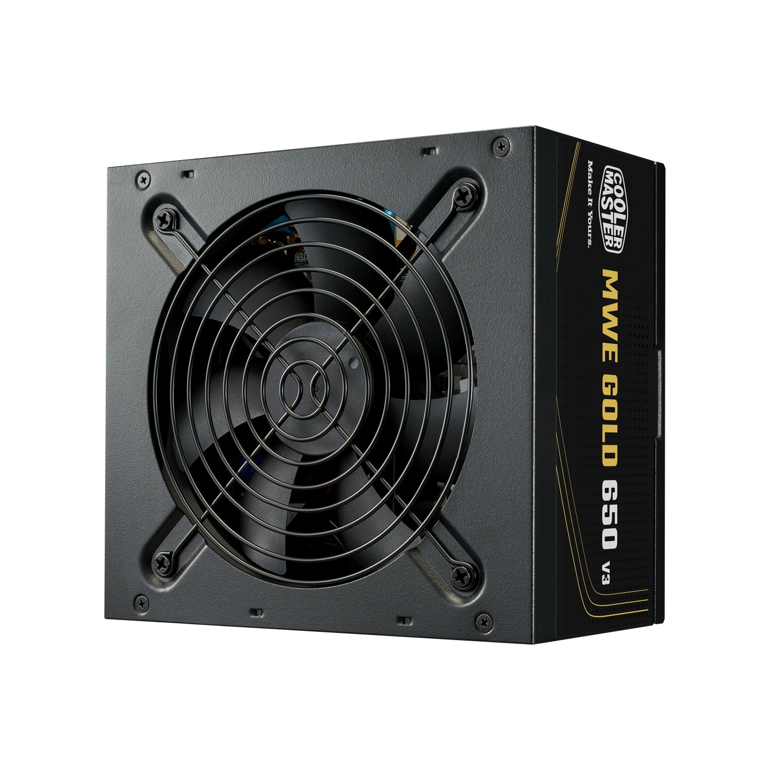FUENTE COOLER MASTER MWE GOLD 650W 80 PLUS NM FR A/AR CORD
