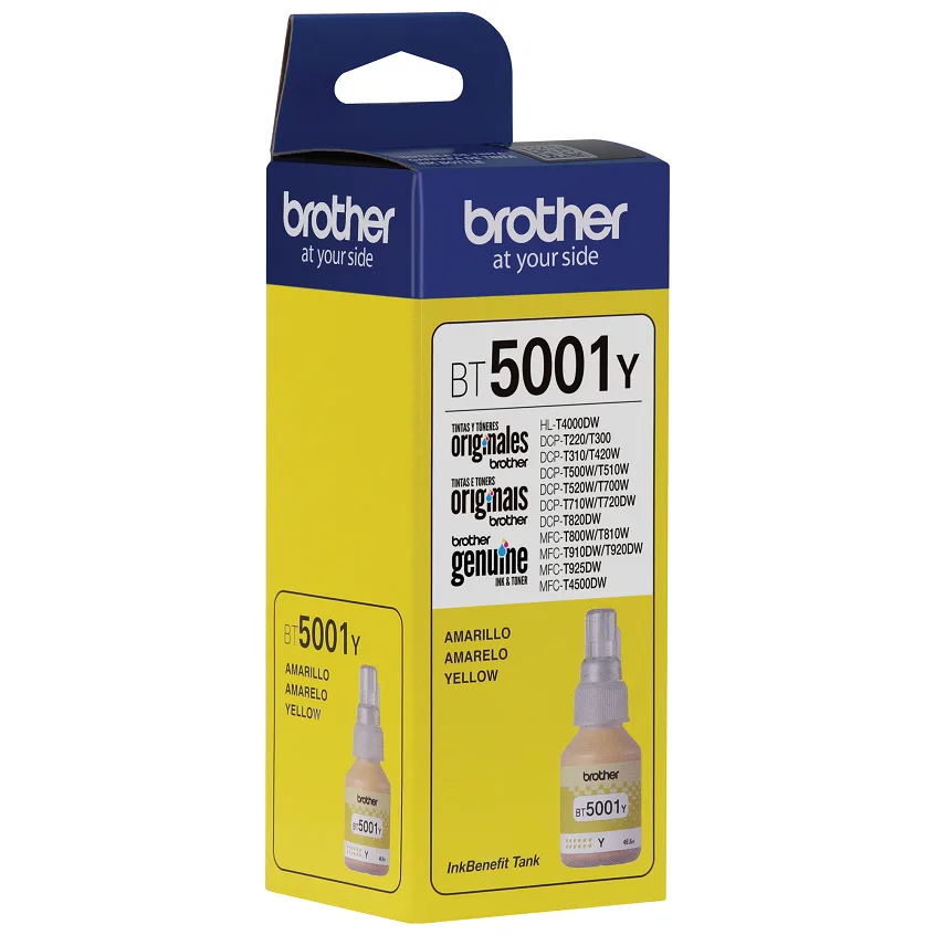 BOTELLA BROTHER BT-5001 6,000 PAG (AMARILLO)