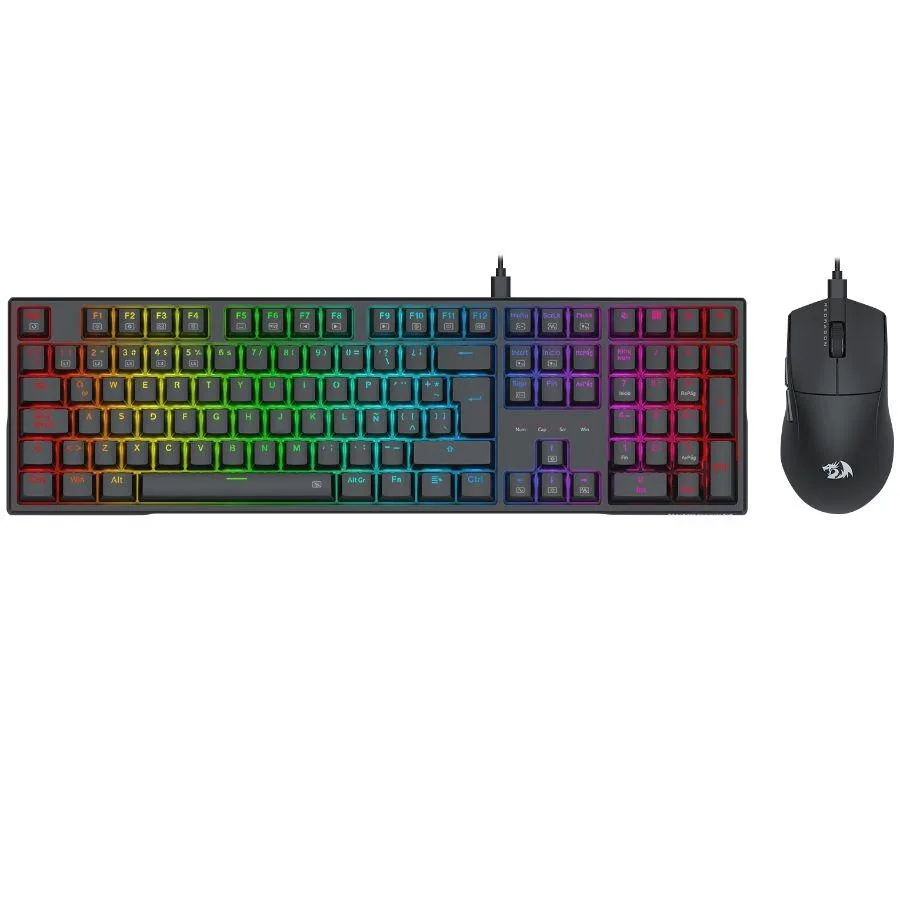 Combo Teclado Y Mouse Redragon S146 - https://clickgaming.com.ar