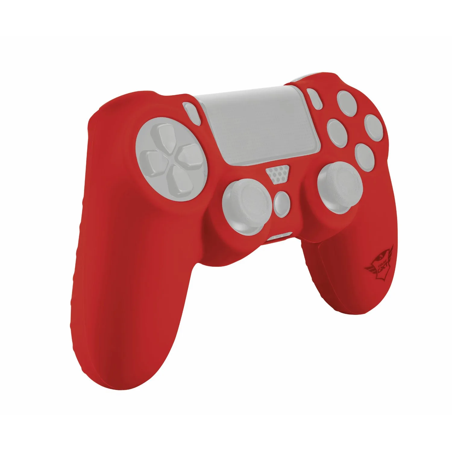 FUNDA JOYSTICK TRUST GAMING GXT 744B RUBBER SKIN RED - https://clickgaming.com.ar