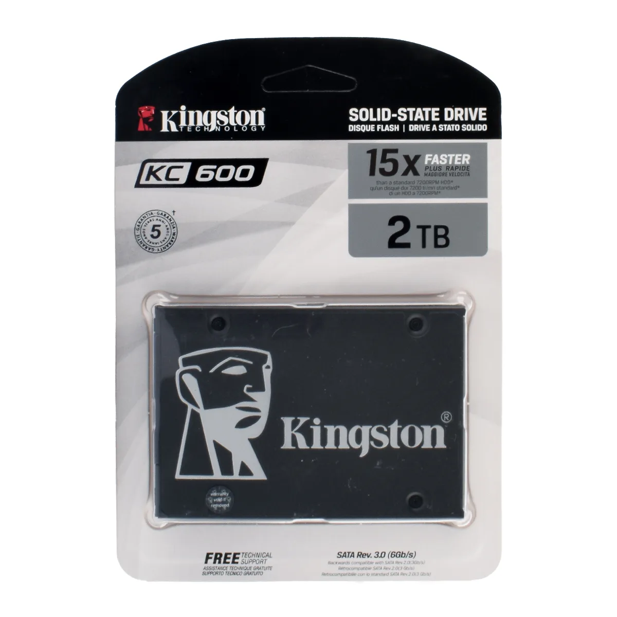 SSD 1TB KINGSTON KC600 SATAIII 2.5