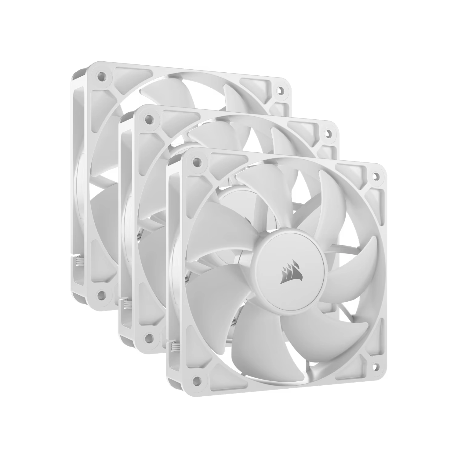 KIT DE VENTILADORES CORSAIR PWM DE 120 MM RS120 X3 BLANCO