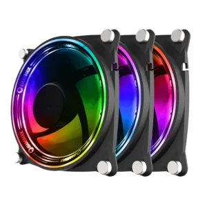 KIT FAN COOLERS GAMEMAX RB300 X3 FANS ARGB 12CM - https://clickgaming.com.ar