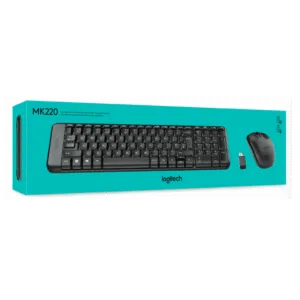 KIT TECLADO Y MOUSE INALAMBRICO LOGITECH MK220 - https://clickgaming.com.ar