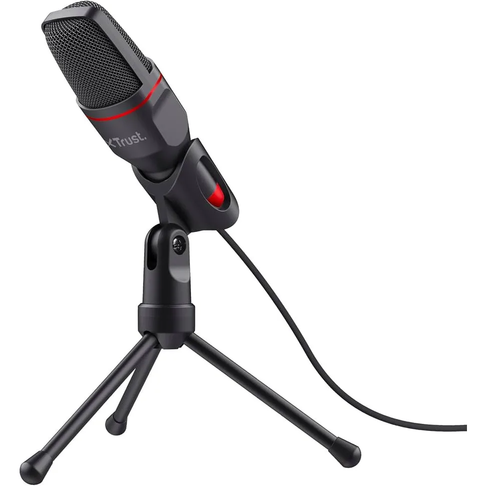 MICROFONO TRUST GXT212 MICO USB - https://clickgaming.com.ar