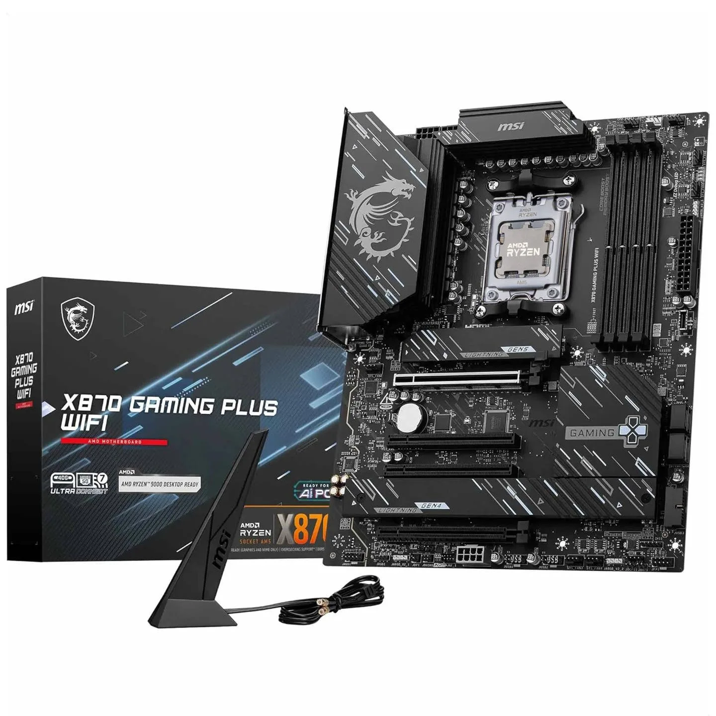 MB MSI AM5 X870 GAMING PLUS WIFI DDR5 BOX ATX