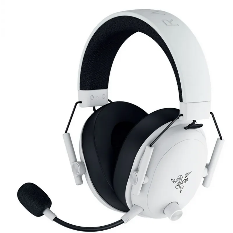 AURICULAR RAZER BLACKSHARK V3 WHITE HYPERSPEED WIRELESS+BT USB THX