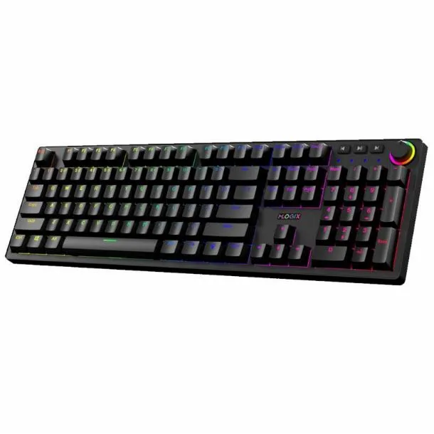 TECLADO MECANICO MLOGIX MK104 GHOST BUSTER RGB SWITCH BLUE - https://clickgaming.com.ar
