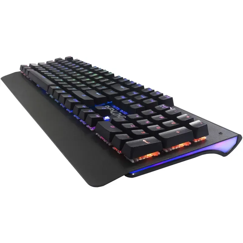 TECLADO MECANICO SHENLONG MK9600SB 105 TECLAS ESPAÑOL, SWITCH BLUE - https://clickgaming.com.ar