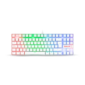 Teclado Redragon Kumara 2 K552 Rainbow Blanco - https://clickgaming.com.ar