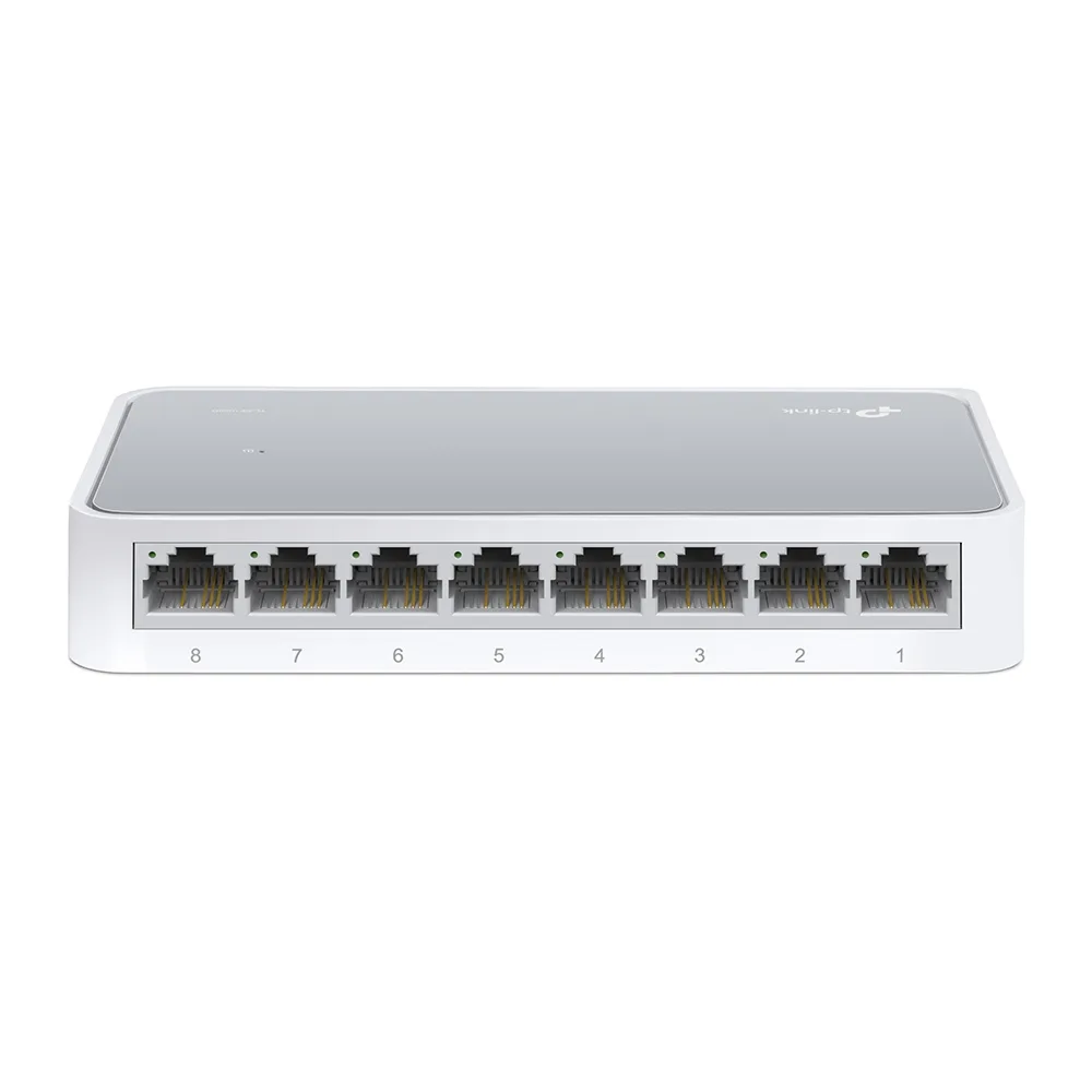 TL-SF1008D Switch 8P Tp-Link MiniDesktop (6331) - https://clickgaming.com.ar