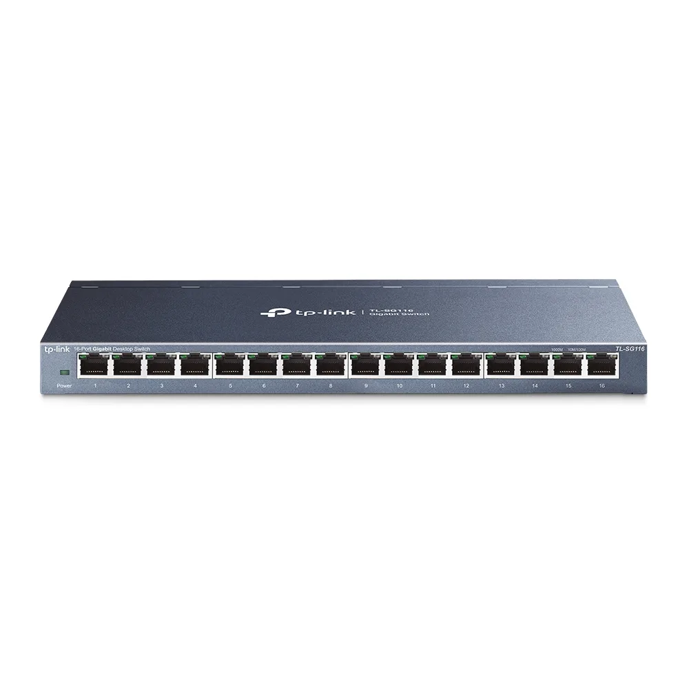 TL-SG116 Switch 16P TpLink Gigabit No Gestionable (4325) - https://clickgaming.com.ar