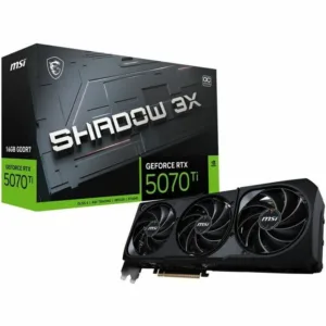 VGA 16GB RTX 5070 TI MSI SHADOW 3X OC - https://clickgaming.com.ar