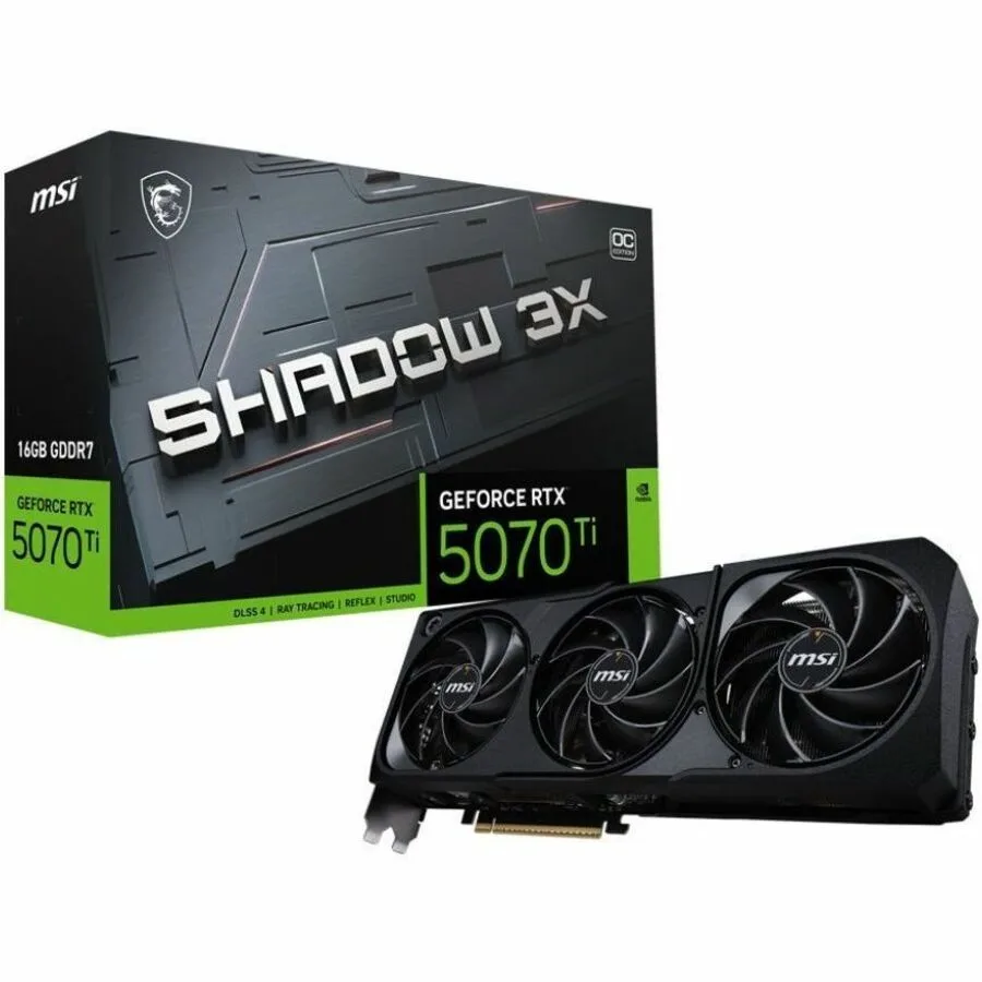 VGA 16GB RTX 5070 TI MSI SHADOW 3X OC