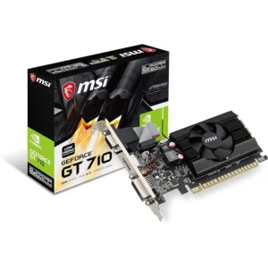 VGA MSI GeForce GT 710 2G LP DDR3 (0427) - https://clickgaming.com.ar